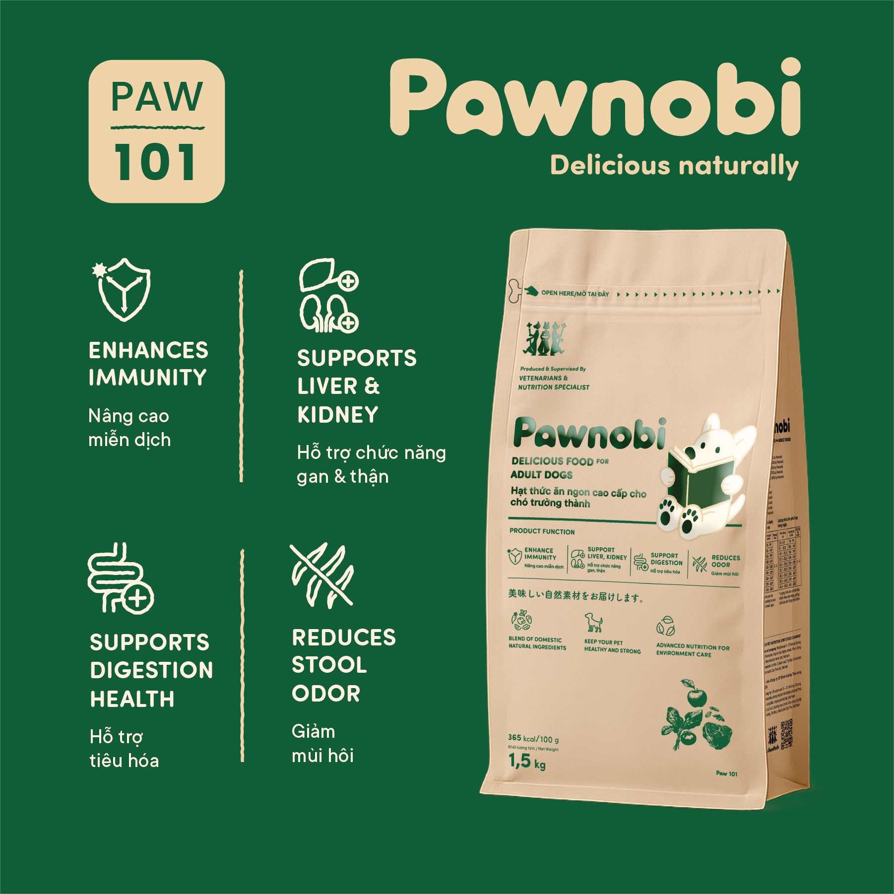 PAW 101 - 1,5kg - Ảnh 2